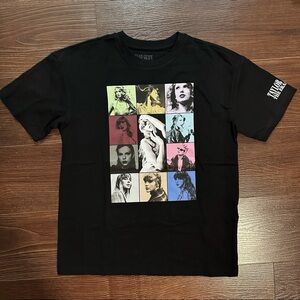 Taylor Swift Eras Tour Black T-shirt